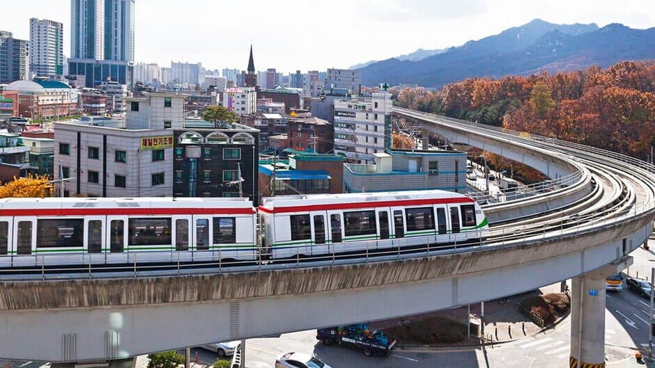 Korean Rail Driving Tour: LRT Uijeongbu banner