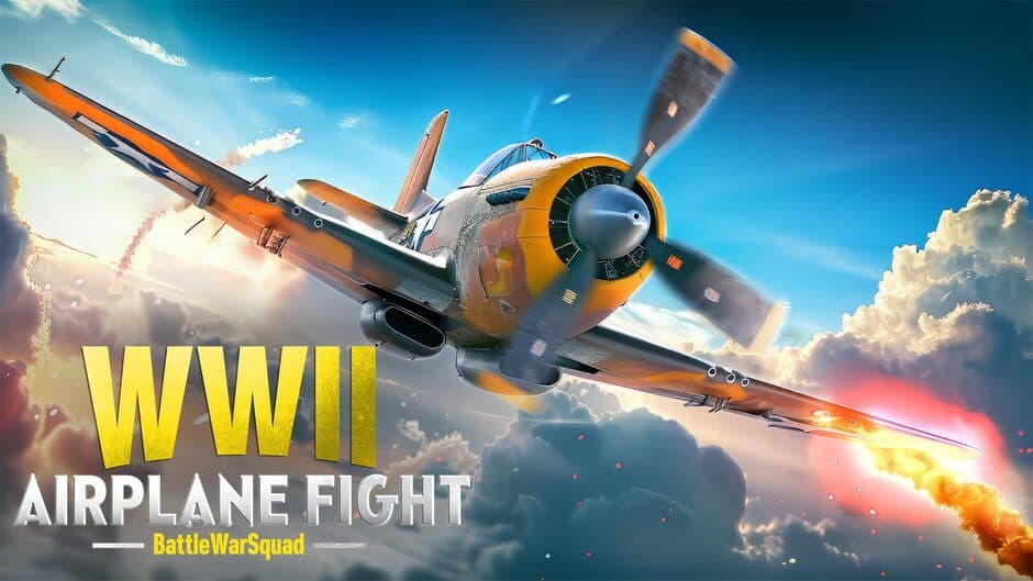 WWII Airplane Fight: Battle War Squad banner