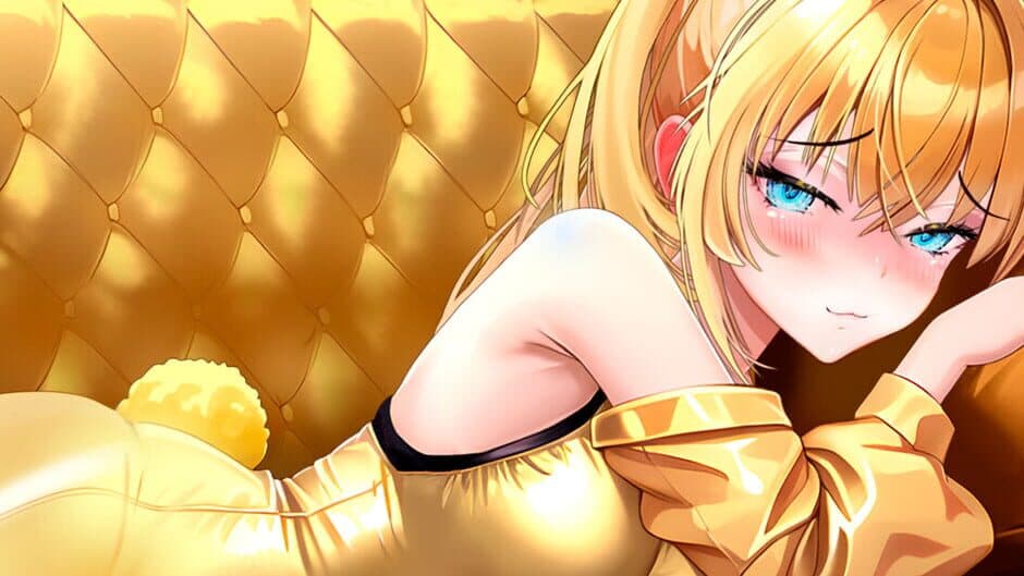 Bunny-girl with Golden Tummy banner