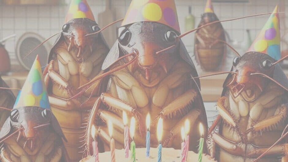Roaches: The Birthday Party banner