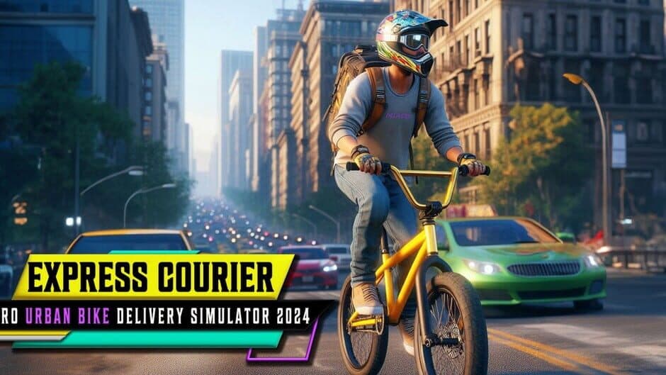 Express Courier Pro: Urban Bike Delivery Simulator 2024! banner
