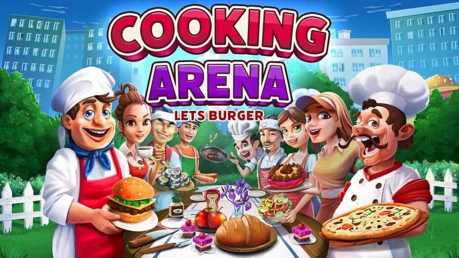 Cooking Arena Lets Burger banner