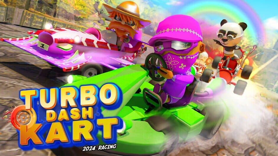 Turbo Dash Kart 2024 Racing banner