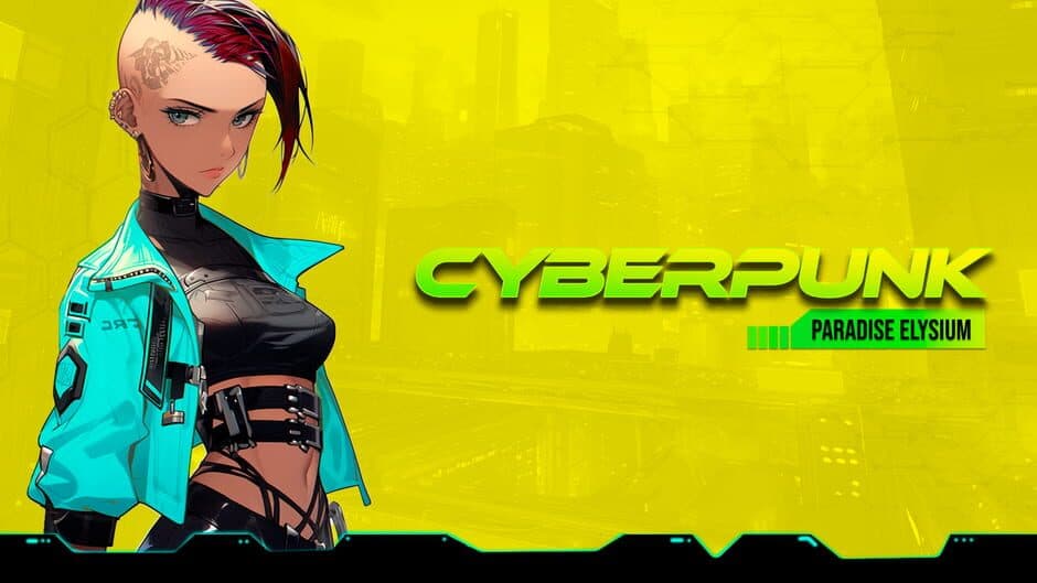 Cyberpunk Paradise Elysium: The Visual Novel banner