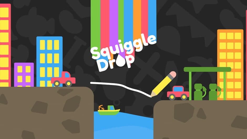 Squiggle Drop banner
