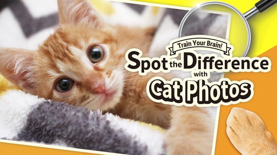 Train Your Brain! Spot the Difference with Cat Photos banner