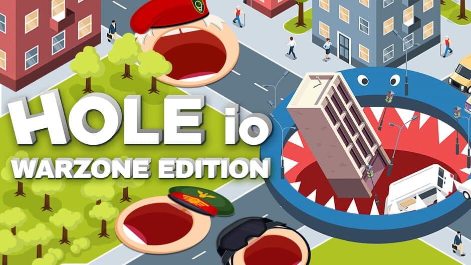 Hole io: Warzone Edition banner