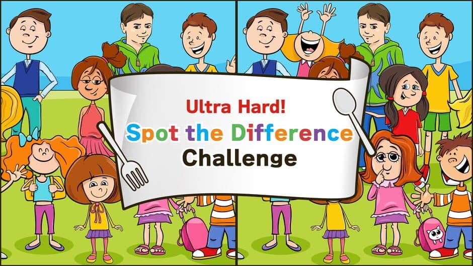 Ultra Hard! Spot the Difference Challenge banner