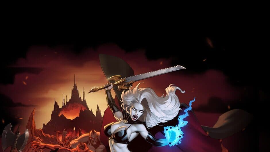 Lady Death Demonicron banner