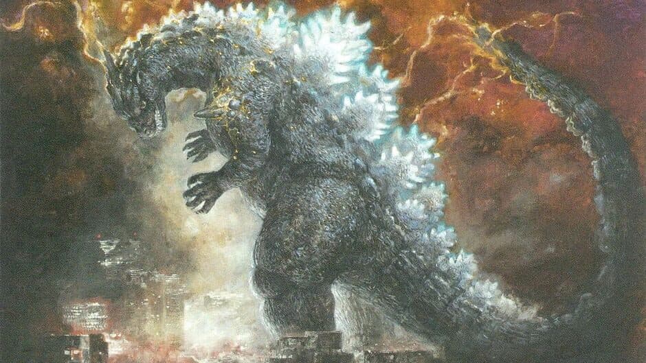 Super Godzilla banner