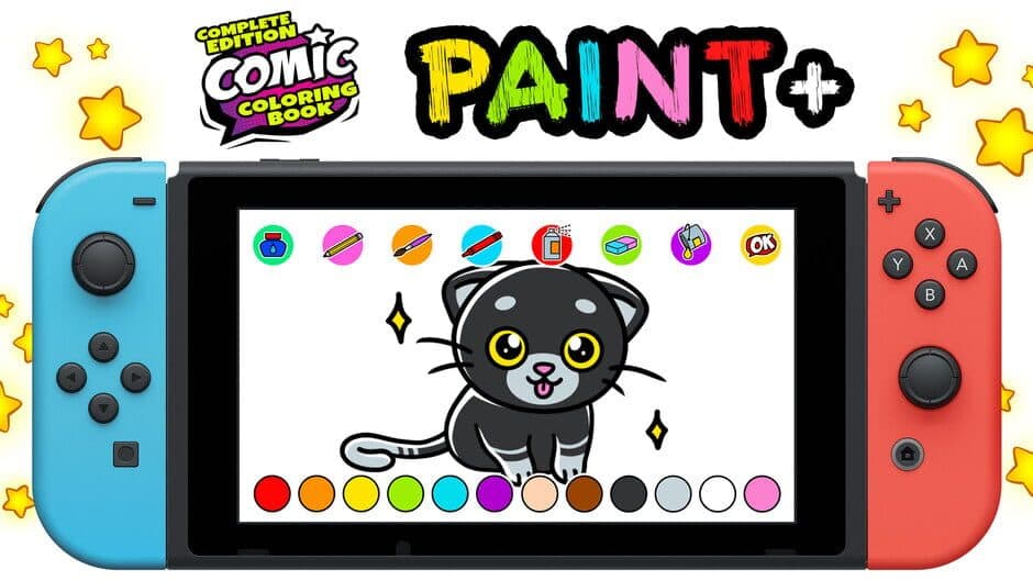 Comic Coloring Book Complete Edition: Paint + banner