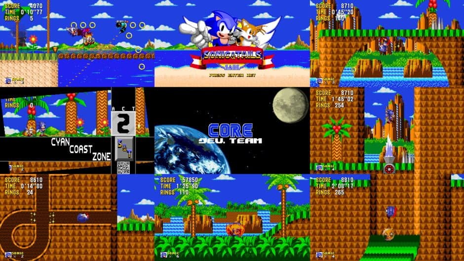 Sonic & Tails banner