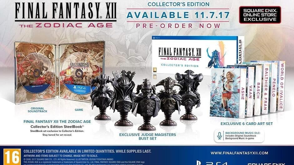 Final Fantasy XII: The Zodiac Age - Collector's Edition banner