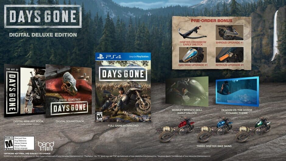 Days Gone: Digital Deluxe Edition banner