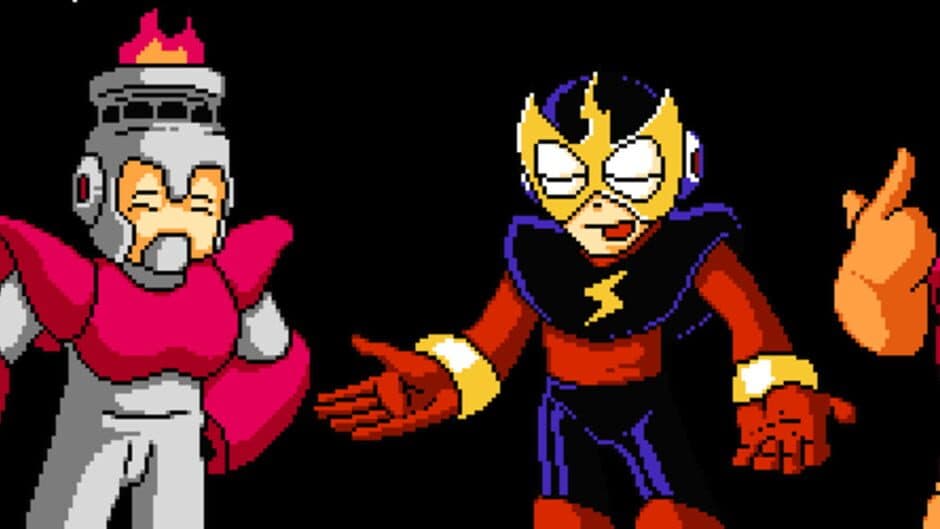 Mega Man Rock Force banner