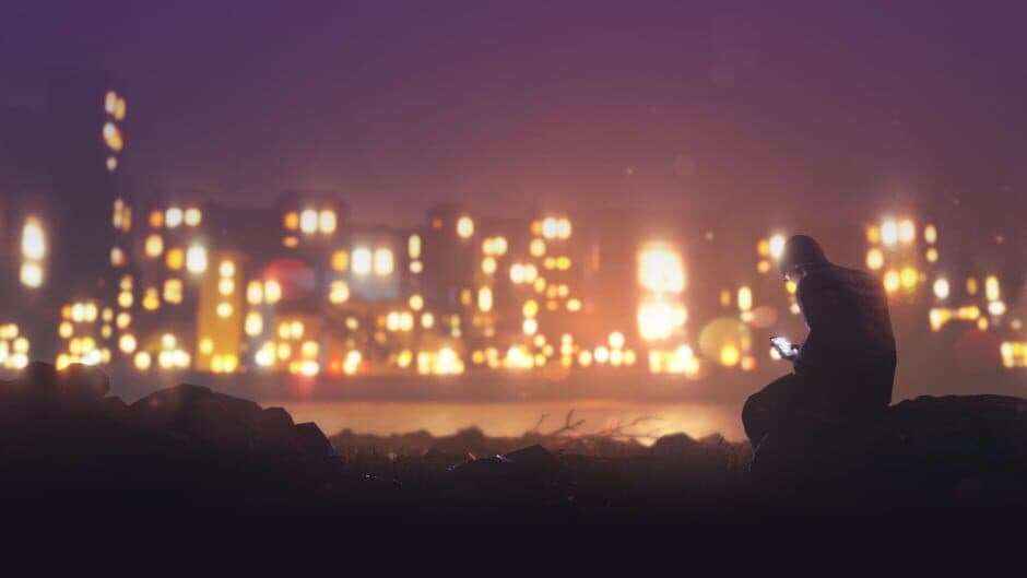 A Happy New Year banner