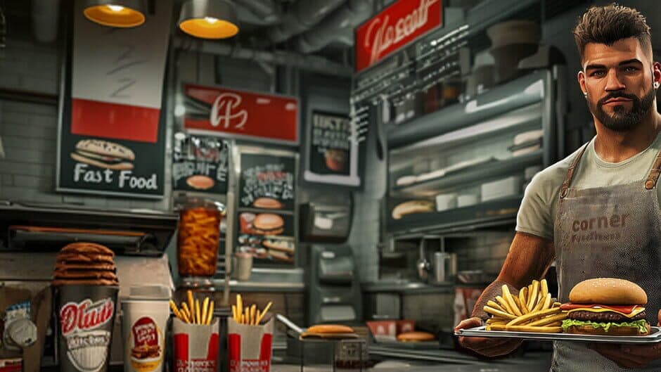 Corner Kitchen Fast Food Simulator banner