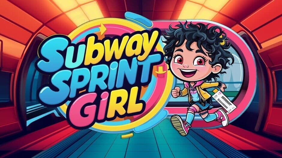Subway Sprint Girl banner