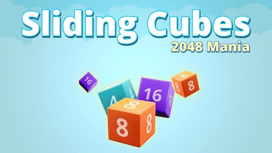 Sliding Cubes 2048 Mania banner