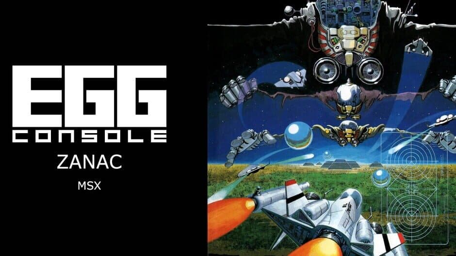 Eggconsole Zanac MSX banner