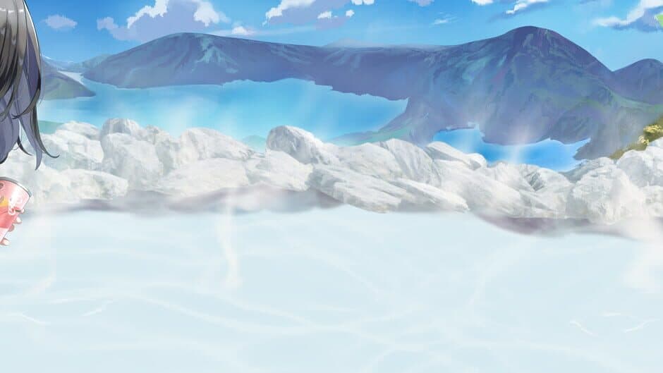 Drinking in the Hot Spring! banner
