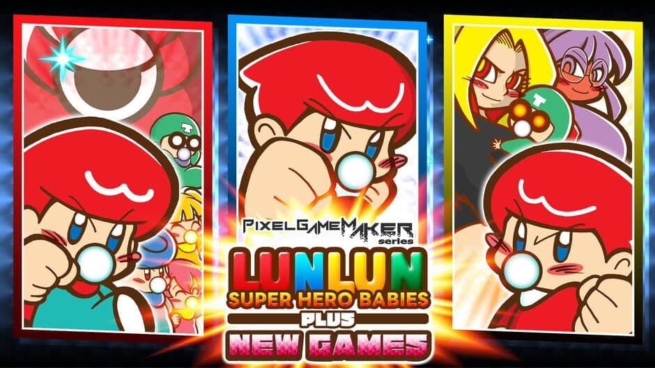 Pixel Game Maker Series: Lunlun Super Hero Babies Plus NewGames banner