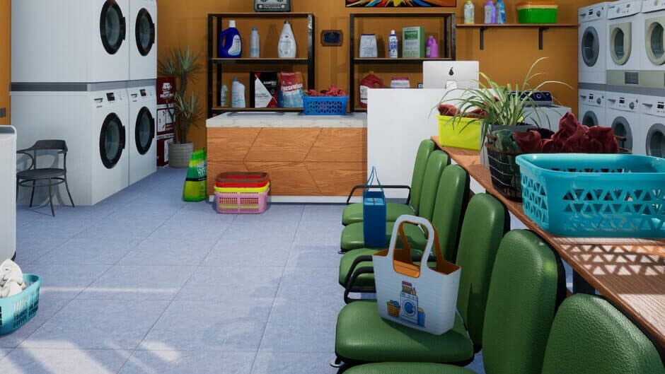 Laundromat Manager Simulator banner