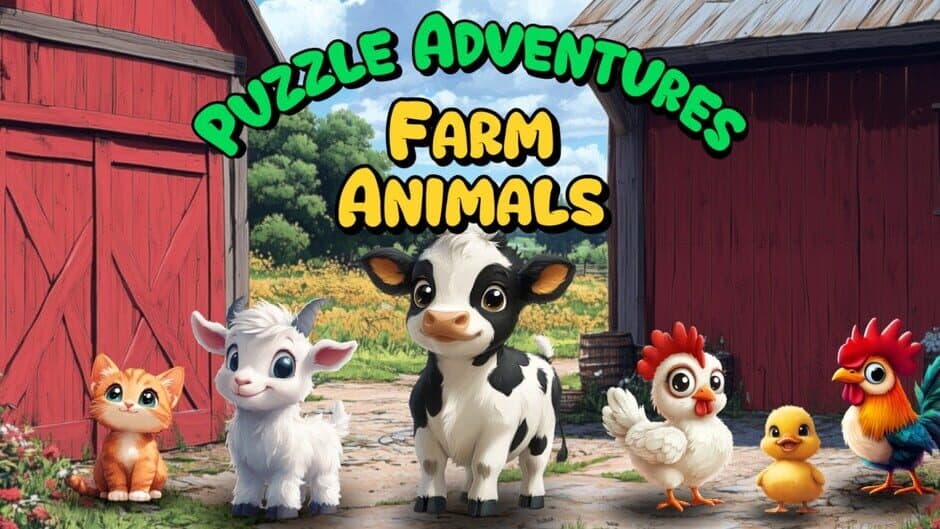 Puzzle Adventures: Farm Animals banner