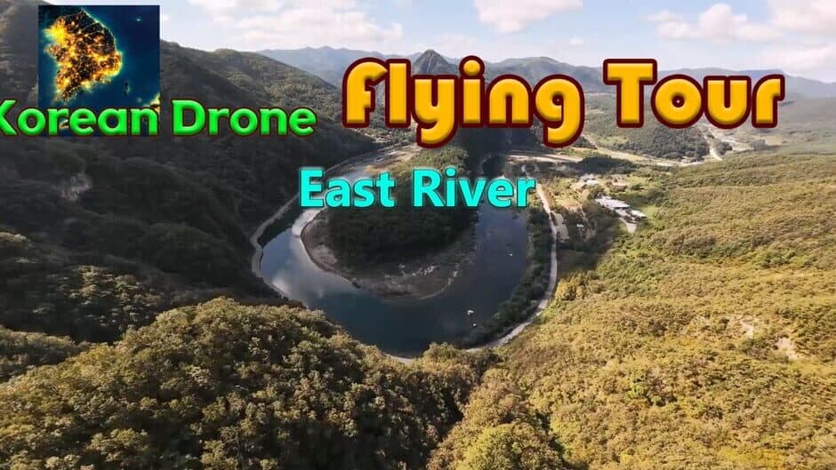 Korean Drone Flying Tour East River banner
