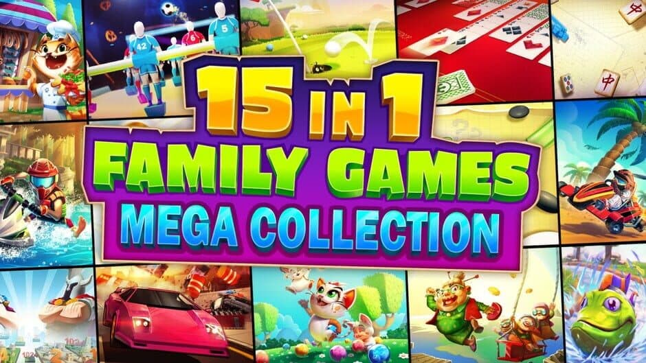 15 in 1 Family Games Mega Collection banner
