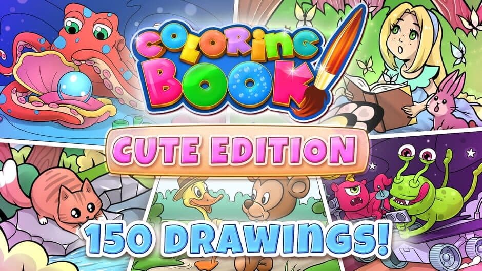 Coloring Book: Cute Edition banner