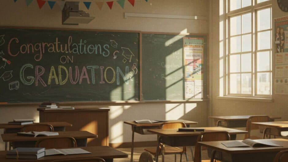 No.8 High School banner