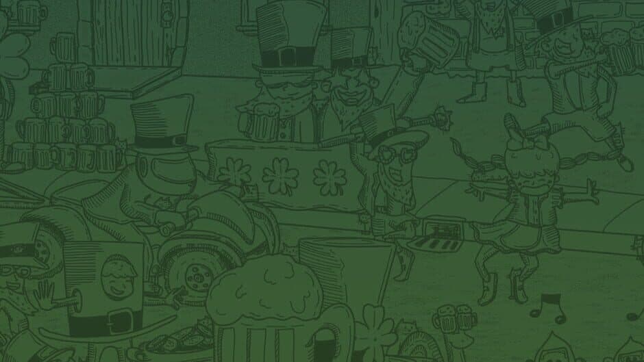 Hidden Cats: St. Patrick banner