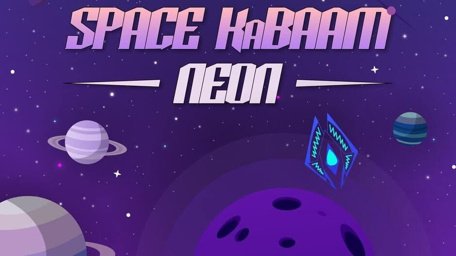 Space KaBaam: Neon banner