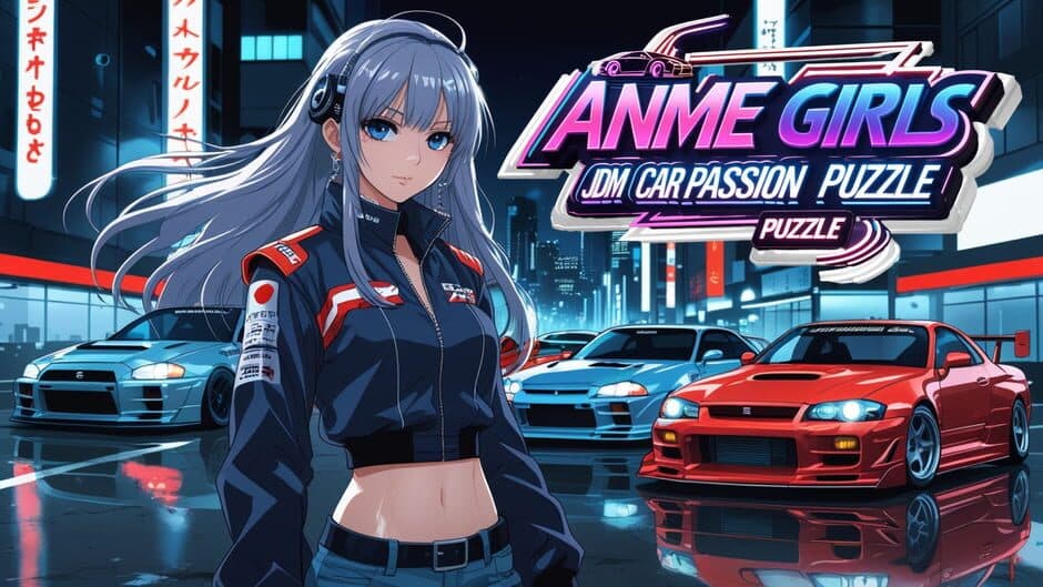 Anime Girls: JDM Car Passion Puzzle banner