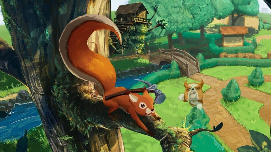 Squirreled Away banner