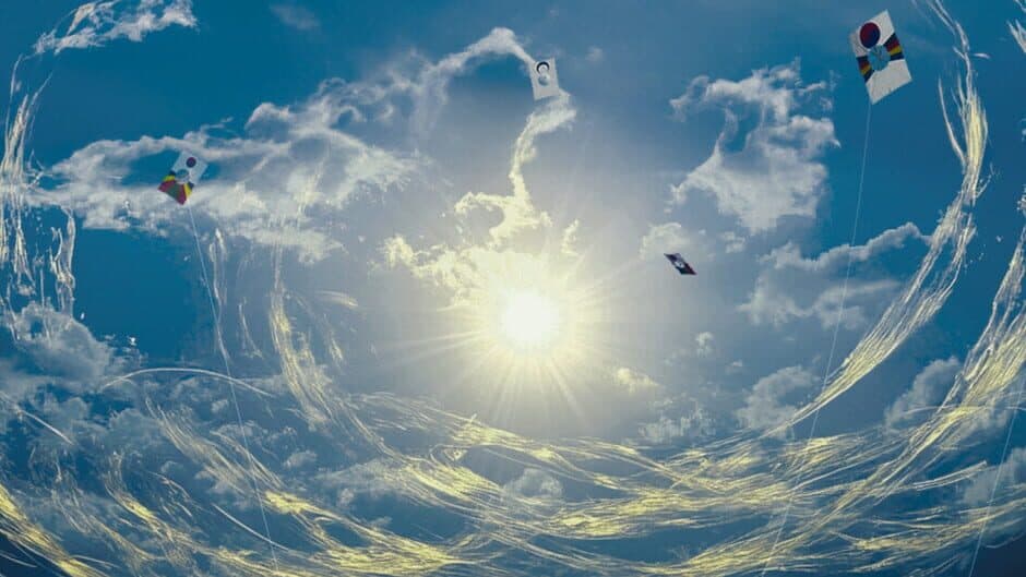 Wings of the Kite in Sky banner