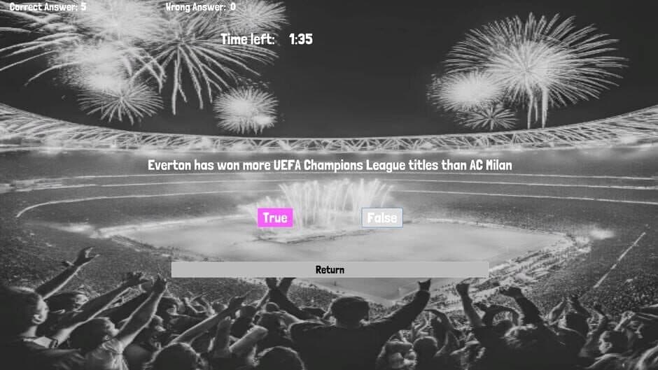 Football Quiz banner