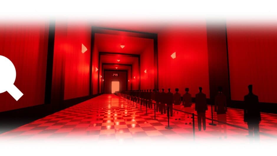 Q: A Dystopian Queueing Simulator banner