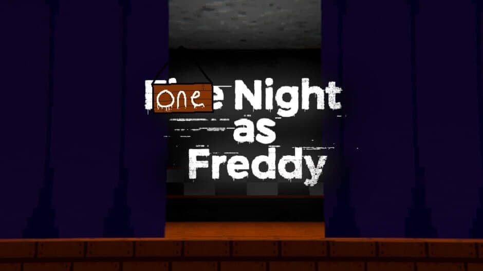 One Night as Freddy banner