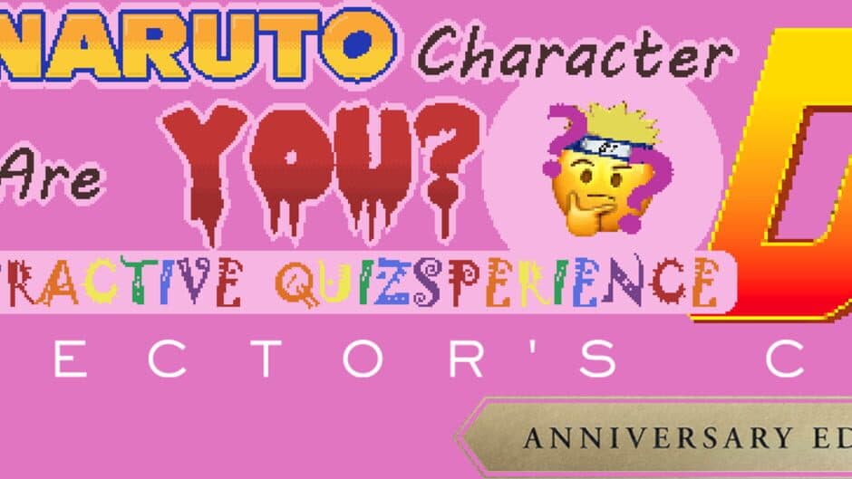 Which Naruto Character Are You? banner