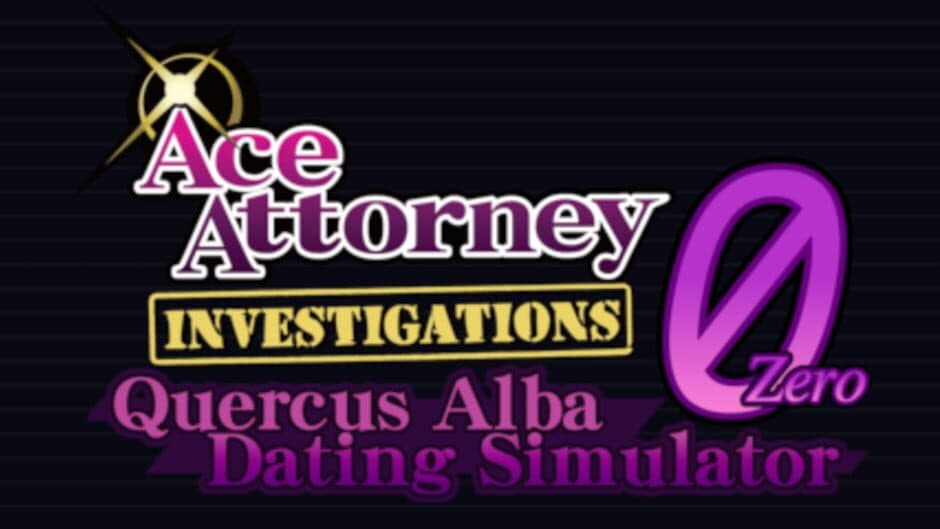 Ace Attorney Investigations 0: Quercus Alba Dating Simulator banner
