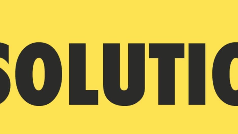 A Solution banner