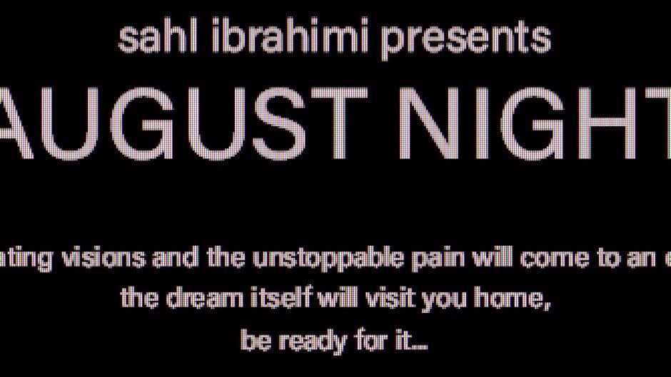 August Night banner