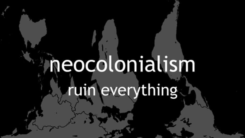 Neocolonialism banner