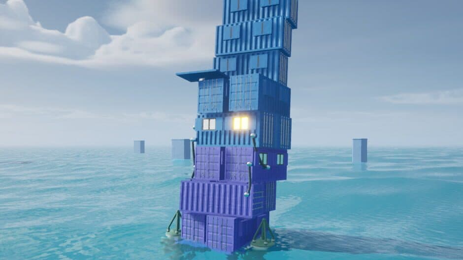 Container City banner