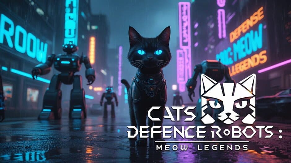 Cats Defense Robots: Meow Legends banner