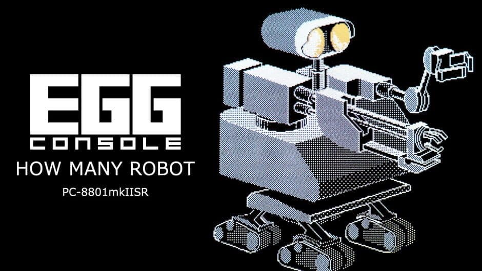Eggconsole How Many Robot PC-8801mkIISR banner