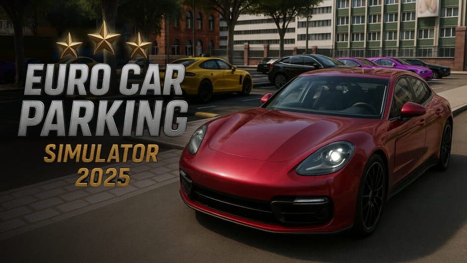 Euro Car Parking Simulator 2025 banner