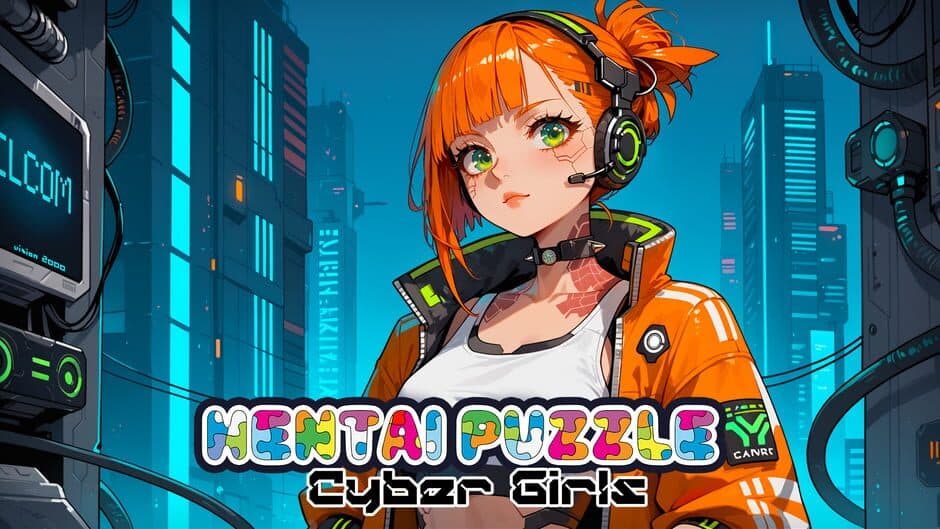 Hentai Puzzle: Cyber Girls banner